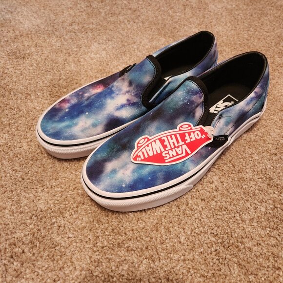 New unisex Galaxy Design Vans sneakers  us mens 4.5 Womens 6.0 - Picture 4 of 7
